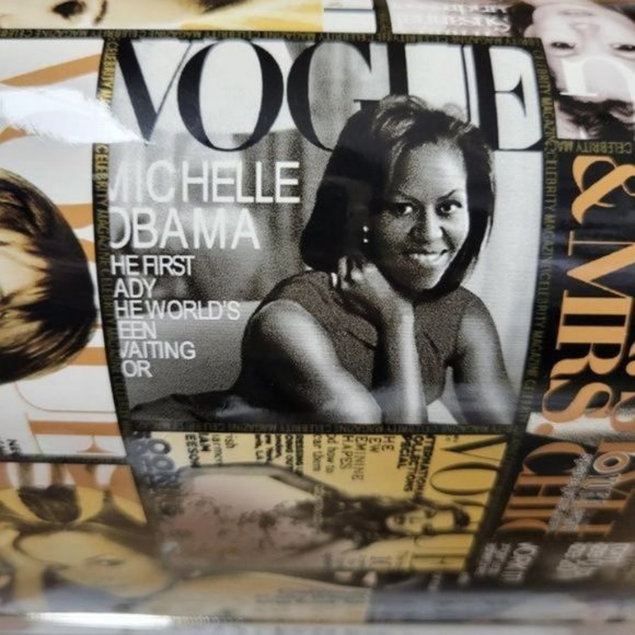 Hollywood Magazine Clutch Purse Shoulder Bag - Picture 3 of 11